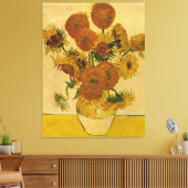 Toile Les tournesols de Vincent van Gogh, 1878 (Insitu(Salon))
