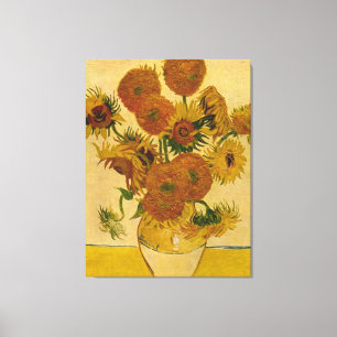 Toile Les tournesols de Vincent van Gogh, 1878