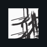 Toile Les traits noirs, par ©Lorena Depante<br><div class="desc">Des touches noires modernes sur toile pour votre décor maison.</div>