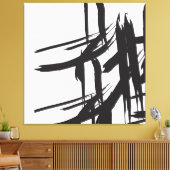 Toile Les traits noirs, par ©Lorena Depante (Insitu(Salon))