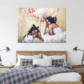 Toile les trois femmes (Insitu(Chambre))