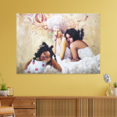 Toile les trois femmes (Insitu(Salon))