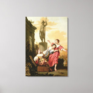 Toile Les Trois Filles des Cecrops