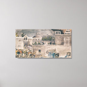 Toile Les troupes américaines sous le général Doniphan