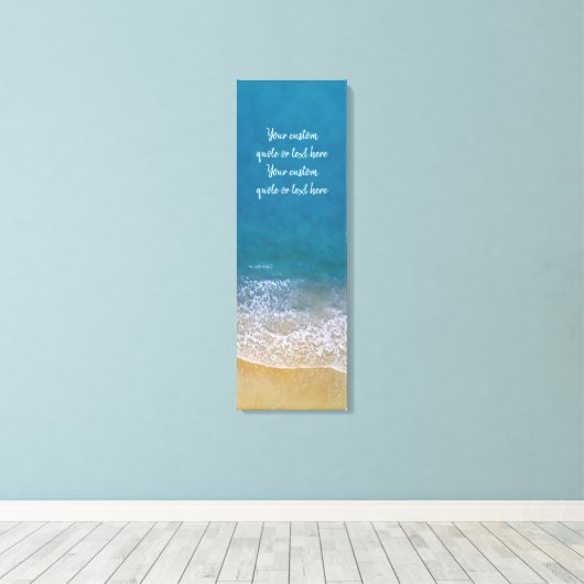 Toile Les vagues (Insitu (Plancher de Bois))