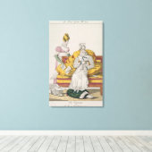 Toile Les Vapeurs ou le Jour des Comptes, assiette 62 de (Insitu (Plancher de Bois))