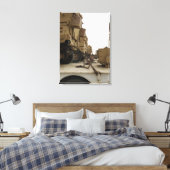 Toile Les véhicules militaires sont verrouillés sur les  (Insitu(Chambre))