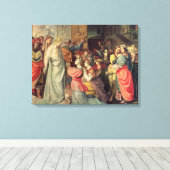 Toile Les Vierges sages et stupides (Insitu (Plancher de Bois))