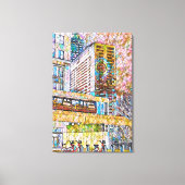 Toile Les vies interconnectées de Détroit (Recto)