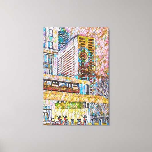 Toile Les vies interconnectées de Détroit (Recto)