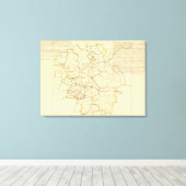 Toile Les villes allemandes (Insitu (Plancher de Bois))