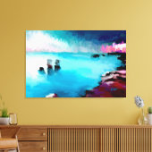 Toile Les villes en bord de mer (Insitu(Salon))