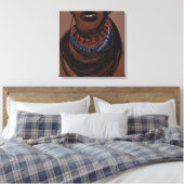 Toile Les visages des peuples d'Afrique (Insitu(Chambre))