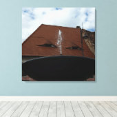 Toile Les yeux de la ville (Insitu (Plancher de Bois))
