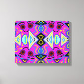 Toile Les yeux de l'artiste (Recto)