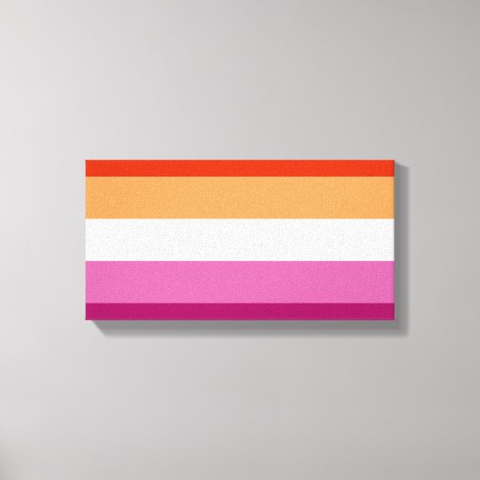 Toile Lesbian Pride Flag LGBTQ (Recto)