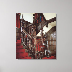 Toile L'escalier bon, c.1600