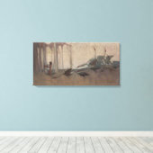 Toile L'Esprit des Plaines Sydney Long Mythologie (Insitu (Plancher de Bois))