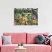 Toile L'Estaque, vue à travers les pins par Paul Cezanne (Insitu(Salon))