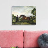 Toile L'étalon de la baie du duc d'Ancaster "Blank" (Insitu(Salon))