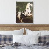 Toile L'étalon Piebald à l'étouffée Eisgruber (Insitu(Chambre))
