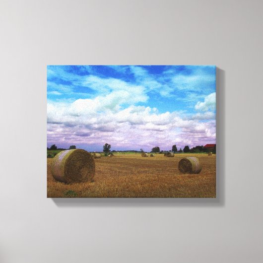 Toile L'été à la campagne (Recto)