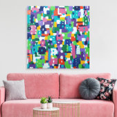 Toile L'été dans la ville (Insitu(Salon))