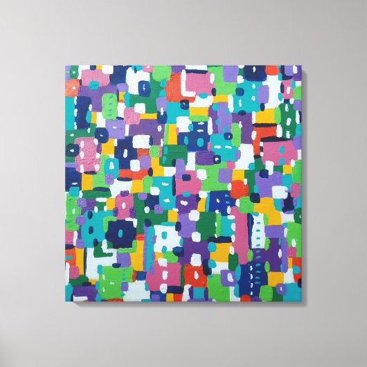 Toile L'été dans la ville (Recto)