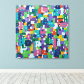 Toile L'été dans la ville (Insitu (Plancher de Bois))