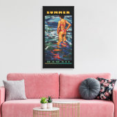 Toile L'été de l'île (Insitu(Salon))