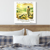 Toile L'Éternel Chrétien Inspiré Est Mon Berger (Insitu(Chambre))