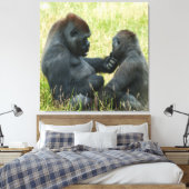 Toile L'éternel frère Gorilla (Insitu(Chambre))