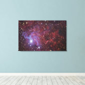 Toile L'étoile flamboyante Nebula IC405 (Insitu (Plancher de Bois))