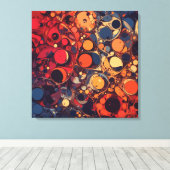 Toile L'étonnement de la nature en cours (Insitu (Plancher de Bois))