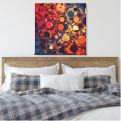 Toile L'étonnement de la nature en cours (Insitu(Chambre))