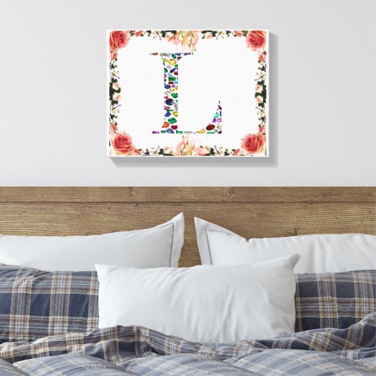 Toile Letter L monogram (Insitu(Chambre))