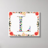 Toile Letter L monogram (Recto)
