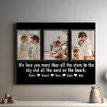 Toile Lettre À Maman Ou Papa Photo Familiale Personnalis<br><div class="desc">Cherchez-vous le cadeau parfait pour express votre amour et votre gratitude à vos parents? Ne cherchez pas plus loin que notre Lettre à maman ou papa personnalisé toile de photo de famille Imprimer. Cette oeuvre d'art exquise allie la chaleur d'une photo de famille à une lettre sincère, créant un cadeau...</div>