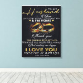 Toile Lettre À Mon Mari, Citations D'Amour (Insitu (Plancher de Bois))