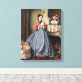 Toile Lettre d'amour d'août Toulmouche (Insitu (Plancher de Bois))