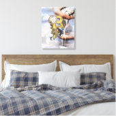 Toile Lettre d'anniversaire B Steampunk (Insitu(Chambre))