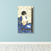 Toile Lettre de Mary Cassatt, Impressionnisme Vintage (Insitu (Plancher de Bois))