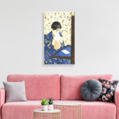 Toile Lettre de Mary Cassatt, Impressionnisme Vintage (Insitu(Salon))