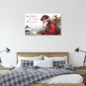 Toile Lettre de voeux de Noël (Insitu(Chambre))