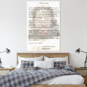 Toile Lettre Pilate à César décrivant Jésus-Christ (Insitu(Chambre))