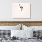 Toile Lettre 'YOD' (Insitu(Chambre))