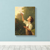 Toile Lettres du ciel (Insitu (Plancher de Bois))