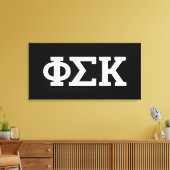 Toile Lettres Phi Sigma Kappa (Insitu(Salon))