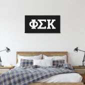 Toile Lettres Phi Sigma Kappa (Insitu(Chambre))
