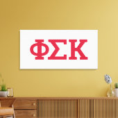 Toile Lettres Phi Sigma Kappa (Insitu(Salon))